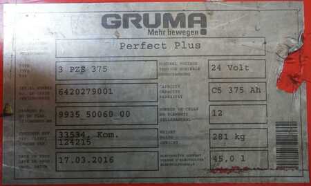 GRUMA 24 Volt 3 PzS 375 Ah
