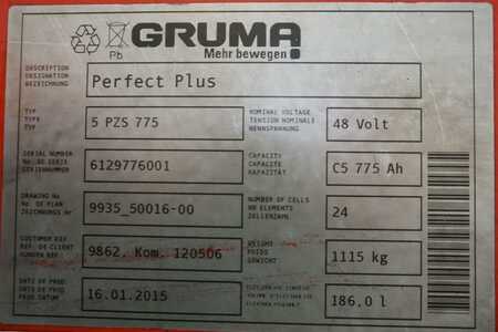 kwasowo-ołowiowy 2015 GRUMA 48 Volt 5 PzS 775 Ah (5)