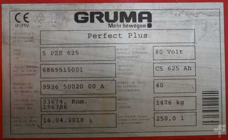 kwasowo-ołowiowy 2018 GRUMA 80 Volt 5 PzS 625 Ah (5)
