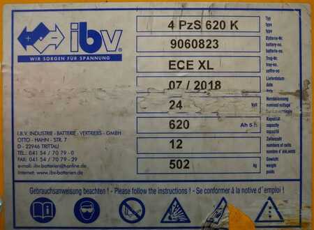 Plomo ácido 2018 IBV 24 Volt 4 PzS 620 Ah (5)