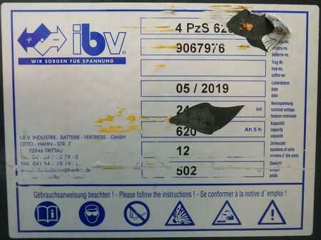 IBV 24 Volt 4 PzS 620 Ah