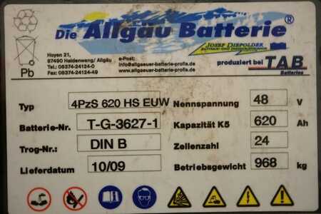 Allgäu Batterie 48 Volt 4 PzS 620 Ah