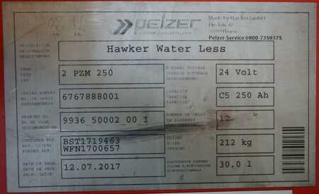 HAWKER 24 Volt 2 PzM 250 Ah