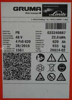 Lead Acid 2016 AIM 48 Volt 4 PzS 620 Ah (5)