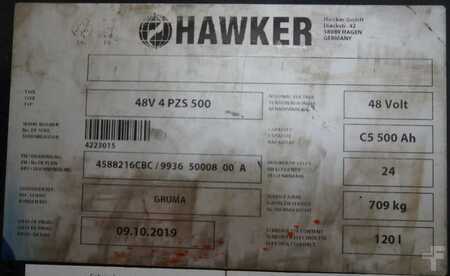 kwasowo-ołowiowy 2019 HAWKER 48 Volt 4 PzS 500 Ah (5)