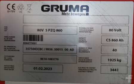 GRUMA 80 Volt 5 PzQ 860 Ah