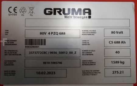 GRUMA 80 Volt 4 PzQ 688 Ah