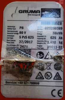 Lead Acid 2017 GRUMA 80 Volt 5 PzS 625 Ah (5)