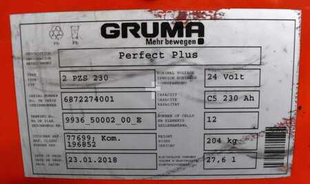 Plomo ácido 2018 GRUMA 24 Volt 2 PzS 230 Ah (5)