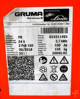 Plomo ácido 2018 GRUMA 24 Volt 2 PzB 150 Ah (4)