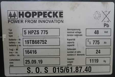 Plomo ácido 2019 HOPPECKE 48 Volt 5 PzS 775 Ah (5)