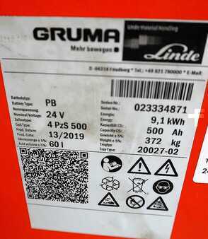 Plomo ácido 2019  GRUMA 24 Volt 4 PzS 500 Ah (5)