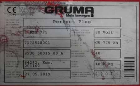 Plomo ácido 2019 GRUMA 80 Volt 5 PzS 775 Ah (5)