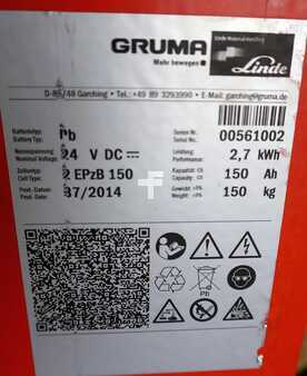 Batería otros 2014  GRUMA 24 Volt 2 PzB 150 Ah (5)