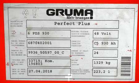 Plomo ácido 2018  GRUMA 48 Volt 6 PzS 930 Ah (5)