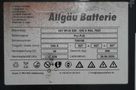 kwasowo-ołowiowy 2020  Allgäu Batterie 48 Volt 5 PzS 625 Ah (6)