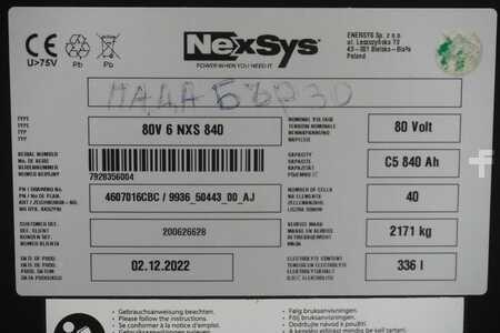 Baterie ostatní 2022  Hawker 80 Volt 6 NXS 840 Ah (6)