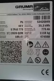 PzS 2026  GRUMA 48 Volt 5 PzS 775 Ah (5)