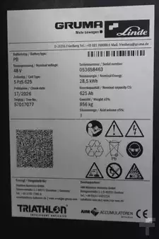kwasowo-ołowiowy 2025  GRUMA 48 Volt 5 PzS 625 Ah (5)