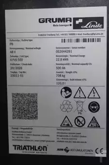 kwasowo-ołowiowy 2025  GRUMA 48 Volt 4 PzS 500 Ah (5)