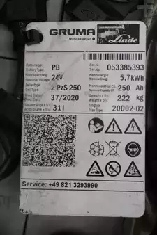 Plomo ácido 2020  GRUMA 24 Volt 2 PzS 250 Ah (5)