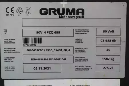 Baterie ostatní 2021  GRUMA 80 Volt 4 PzQ 688 Ah (5)