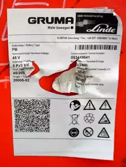 PzS  2021  GRUMA 48 Volt 5 PzS 625 Ah (5)