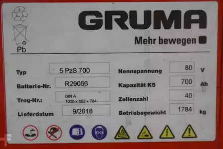 PzS  2018  GRUMA 80 Volt 5 PzS 700 Ah (5)