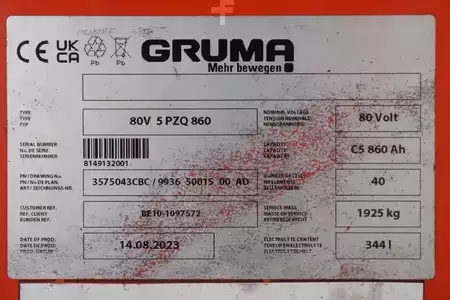 Baterie ostatní 2023  GRUMA 80 Volt 5 PzQ 860 Ah (5)