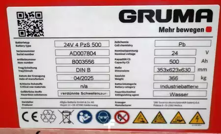 PzS  2025  GRUMA 24 Volt 4 PzS 500 Ah (5)