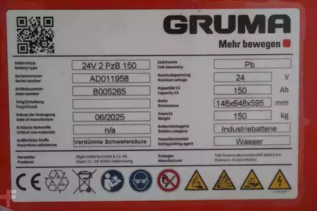 Batteri andre 2025  GRUMA 24 Volt 2 PzB 150 Ah (5)