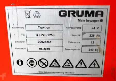 GRUMA 24 Volt 3 PzB 225 Ah