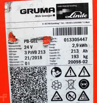 GRUMA 24 Volt 3 PzV 213 Ah