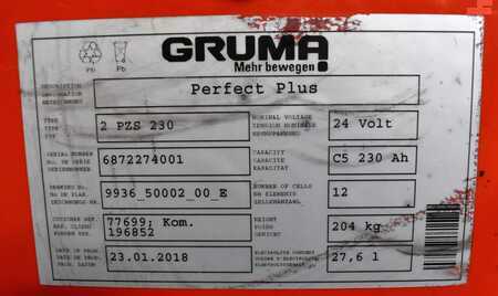 GRUMA 24 Volt 2 PzS 230 Ah