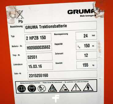 GRUMA 24 Volt 2 PzB 150 Ah