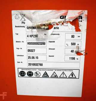 Lead Acid 2015  Hoppecke 80 Volt 4 PzS 500 Ah (5)