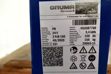 Batteri andre 2020  GRUMA 24 Volt 2 PzB 150 Ah (5)