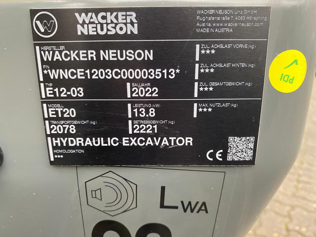 Wacker Neuson ET20VDS