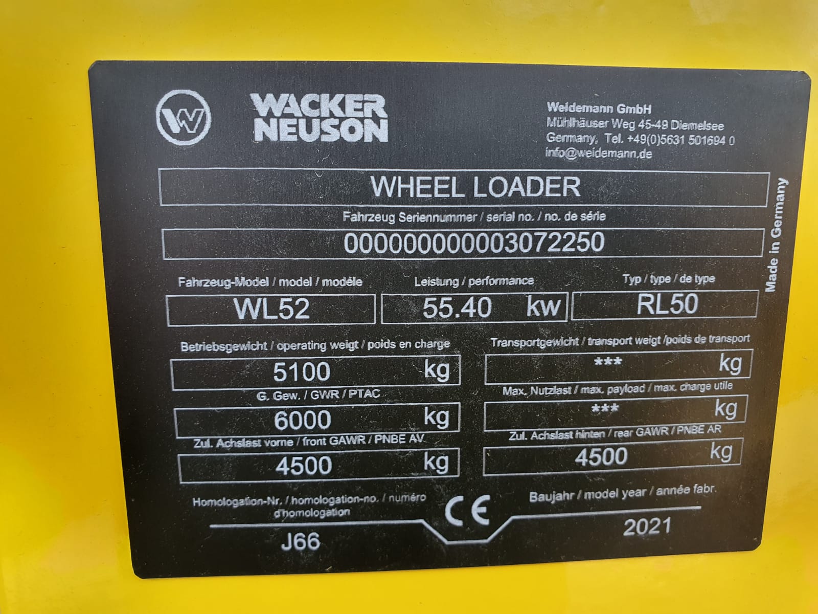Wacker Neuson WL 52