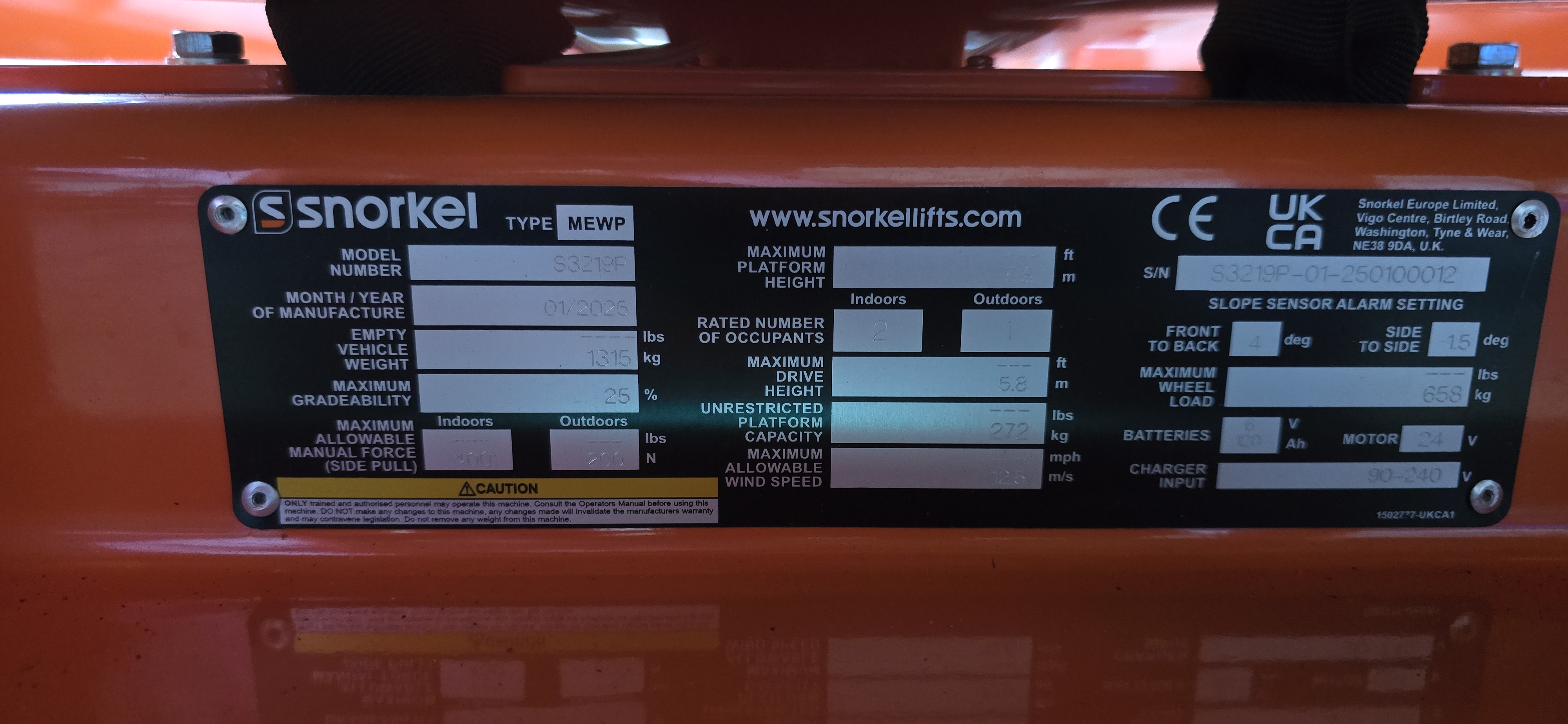 Snorkel S3219Plus
