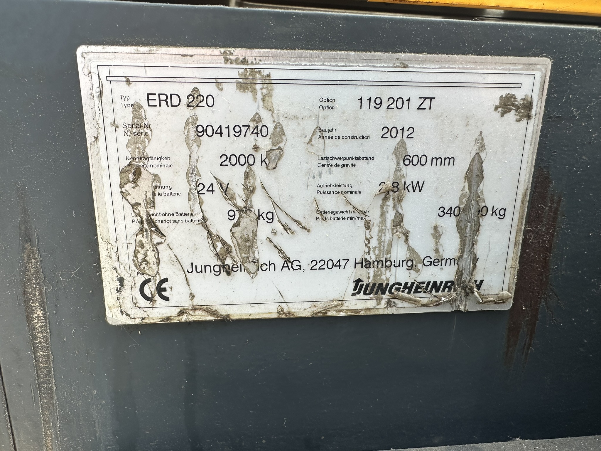 Jungheinrich ERD 220