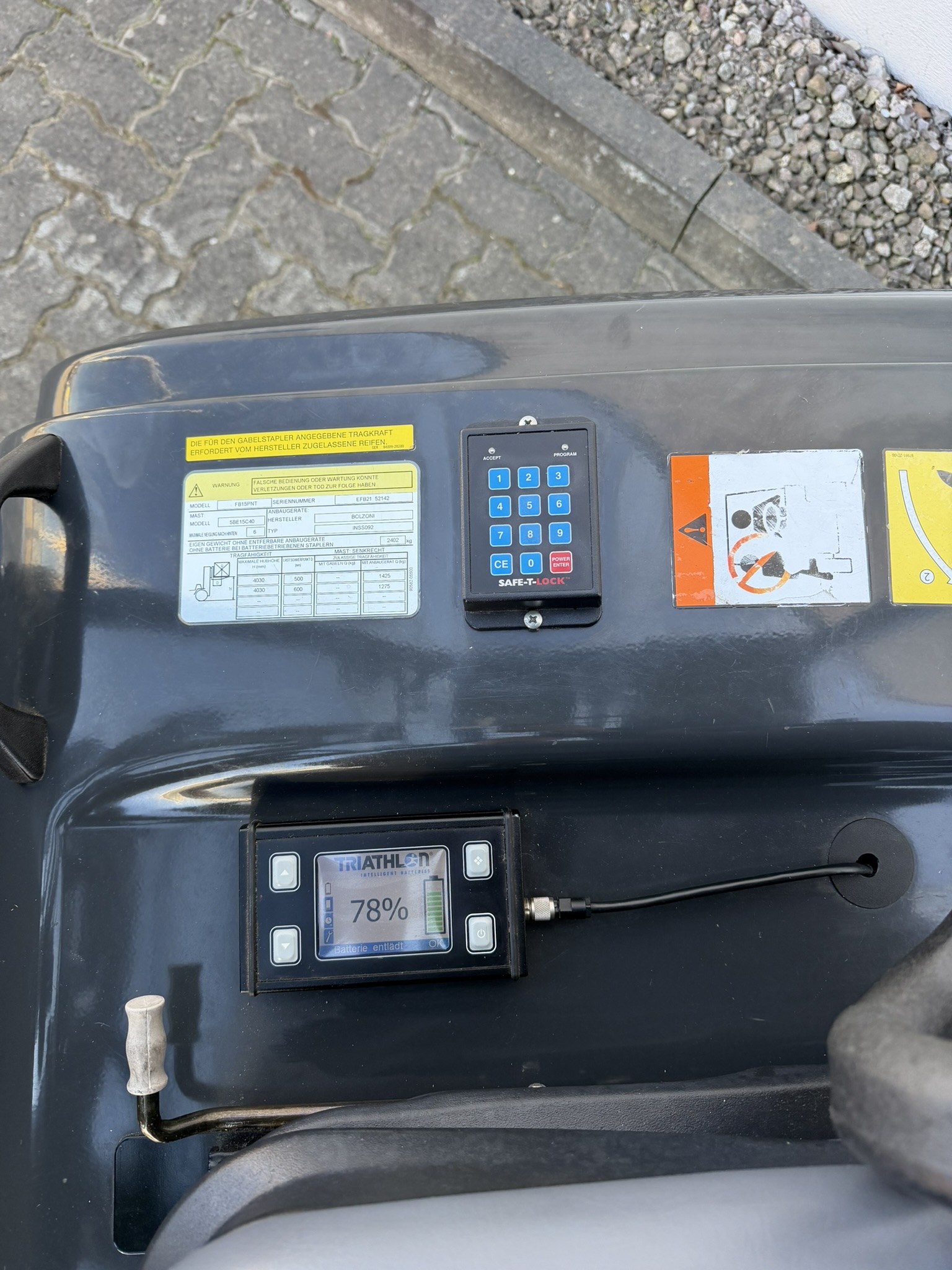 Mitsubishi FB15PNT (Triathlon Li-Ionen Batterie)