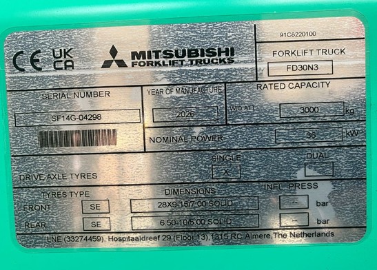 Mitsubishi FD30N3