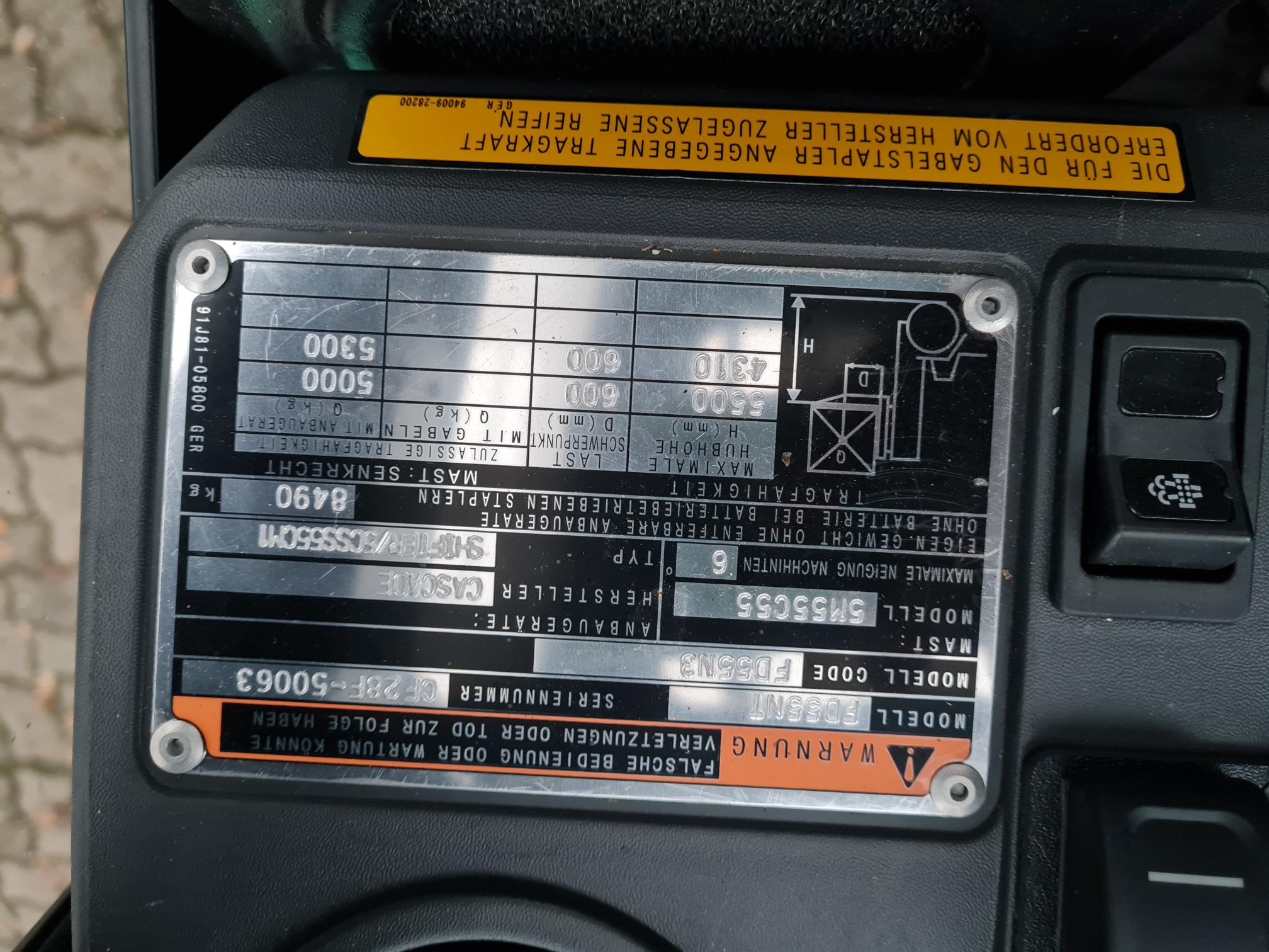 Mitsubishi FD55N3