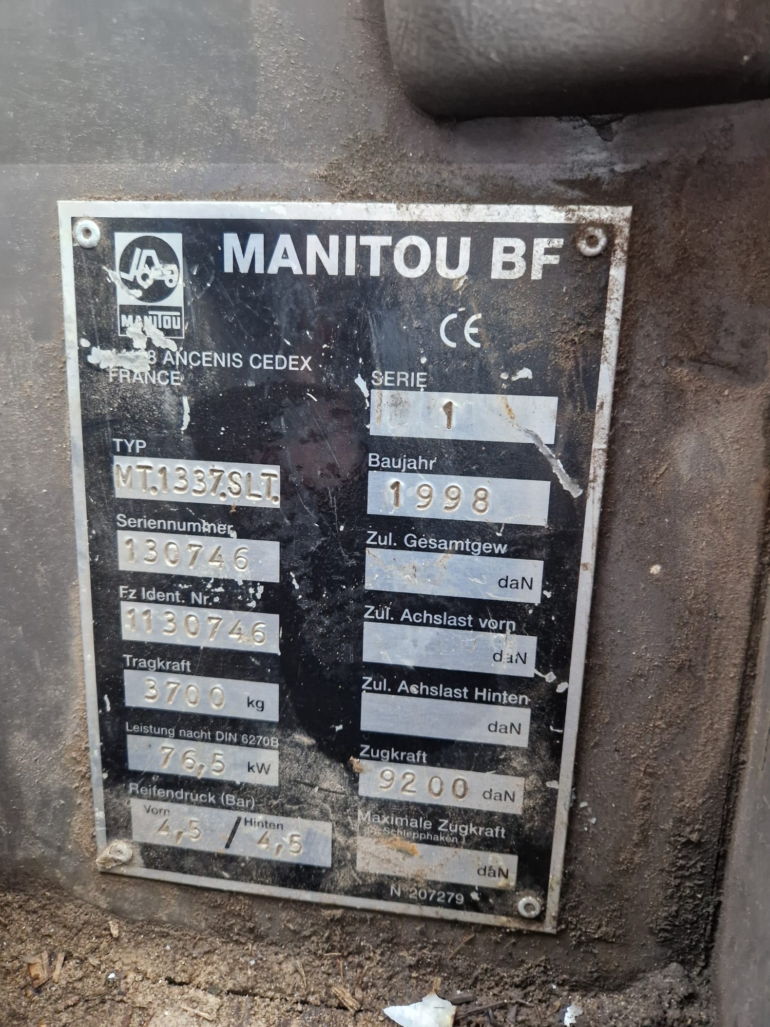 Manitou MT 1337 SLT